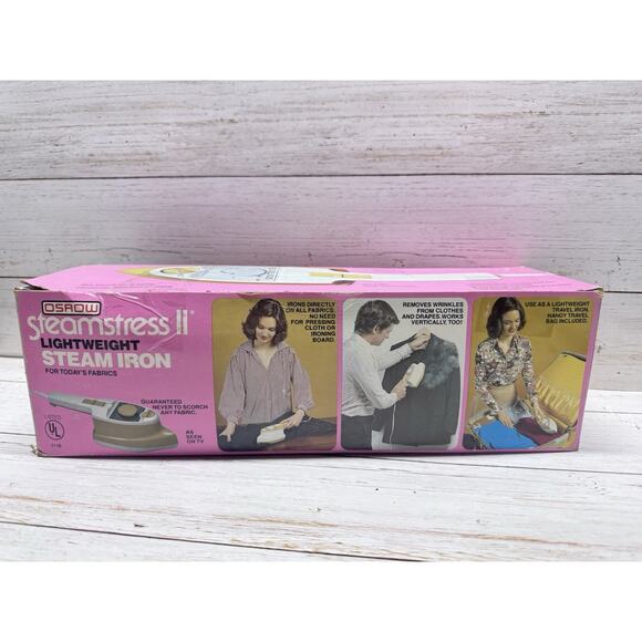 Osrow Steamstress II Handheld Garment Portable Steam Iron with Box 511B NEW! - Picture 1 of 5